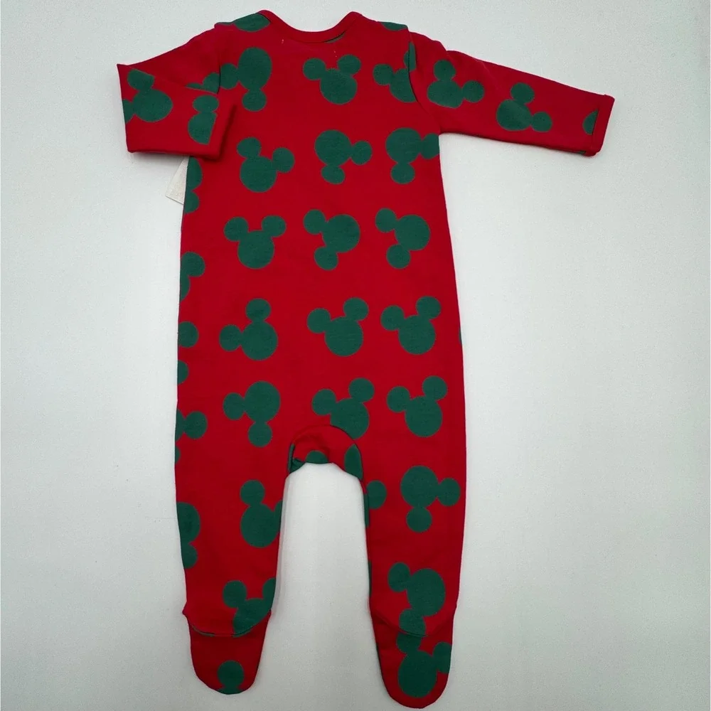 NEW Miles the Label Monica Andy Baby 3M Holiday Outfit Set 2 Piece Bundle Mickey